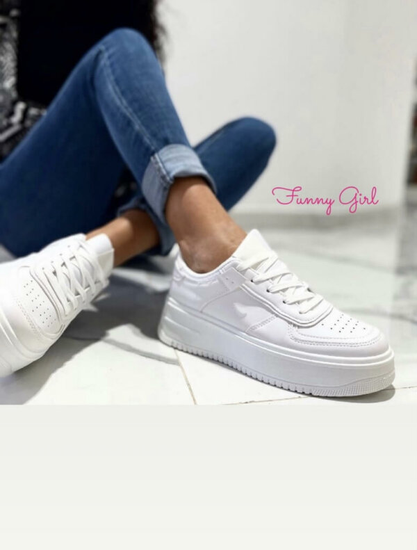 Scarpe ginn white