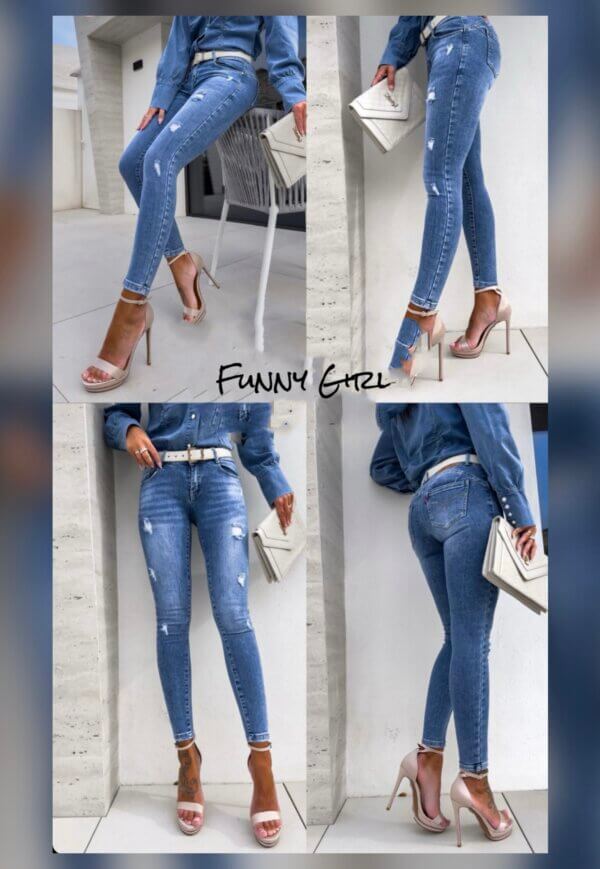 Jeans strappi ladies